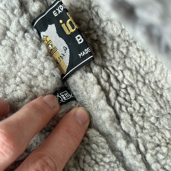 Shearling real soft and cozy wool vest, size L , vintage amigos brand stunning - Picture 4 of 10